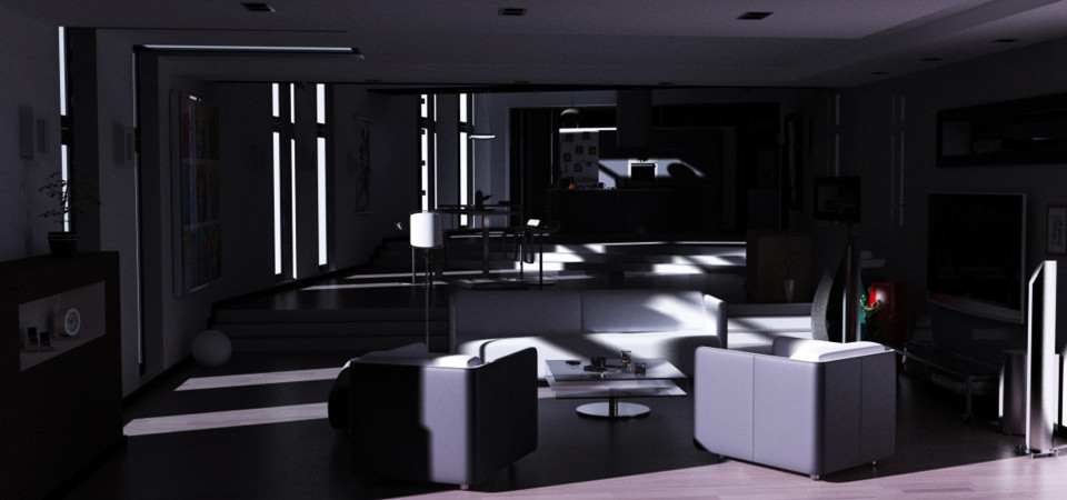 spot tv render 3d idealuce