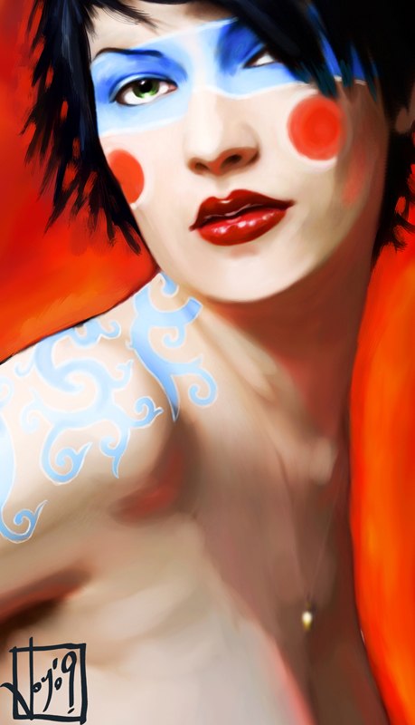 illustrazione labbra detail